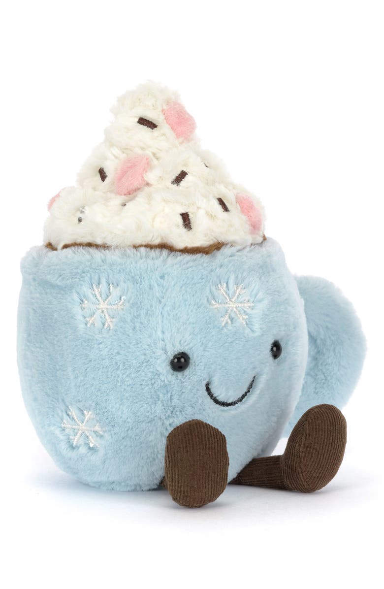 Jellycat Amuseables Hot Chocolate with Marshmallows Plush Toy, Main, color, 