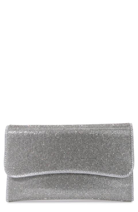 Rhinestone Envelope Clutch