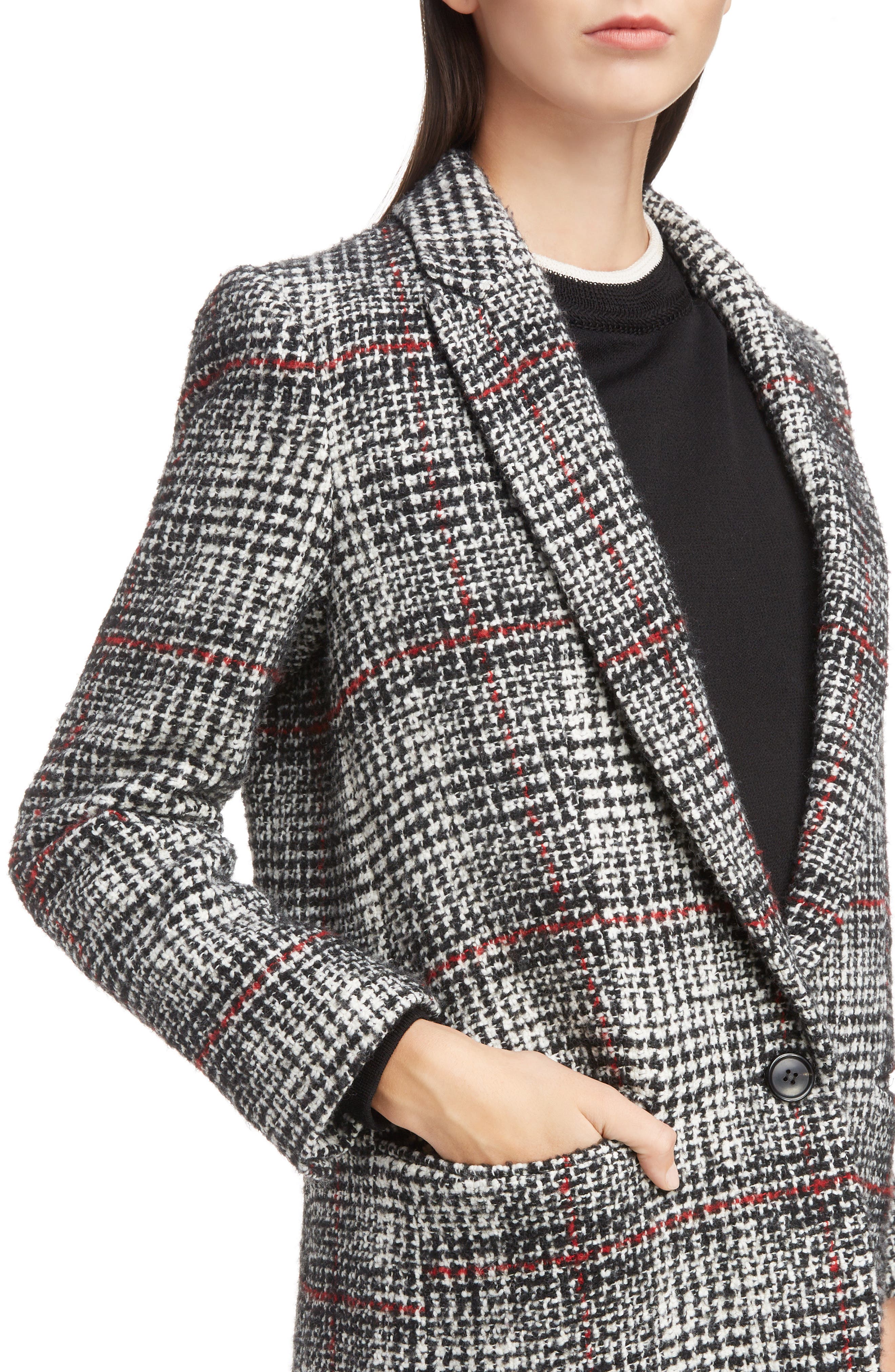 Isabel Marant Étoile Ice Check Wool Blazer (Women) | Nordstromrack