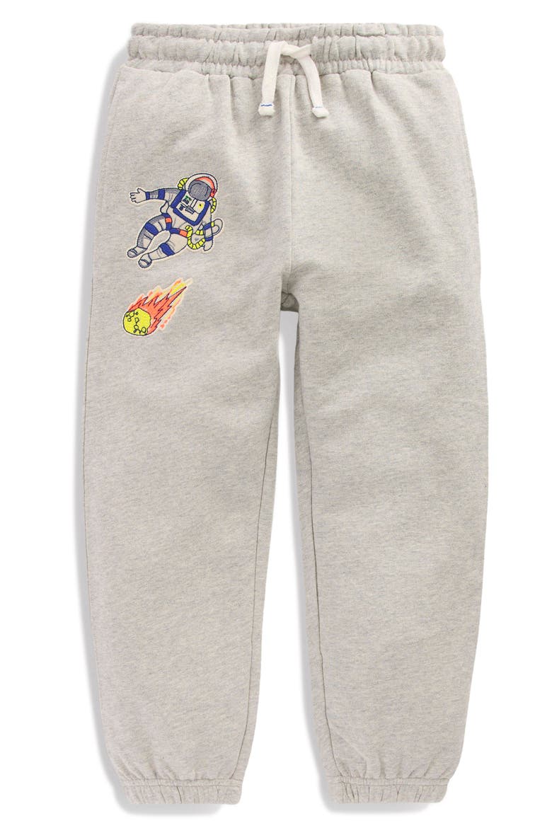 Kids' Badge Fleece Joggers, Main, color, SPACE MOTIFS