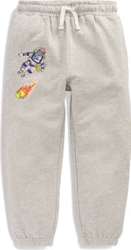Mini Boden Kids' Badge Fleece Joggers