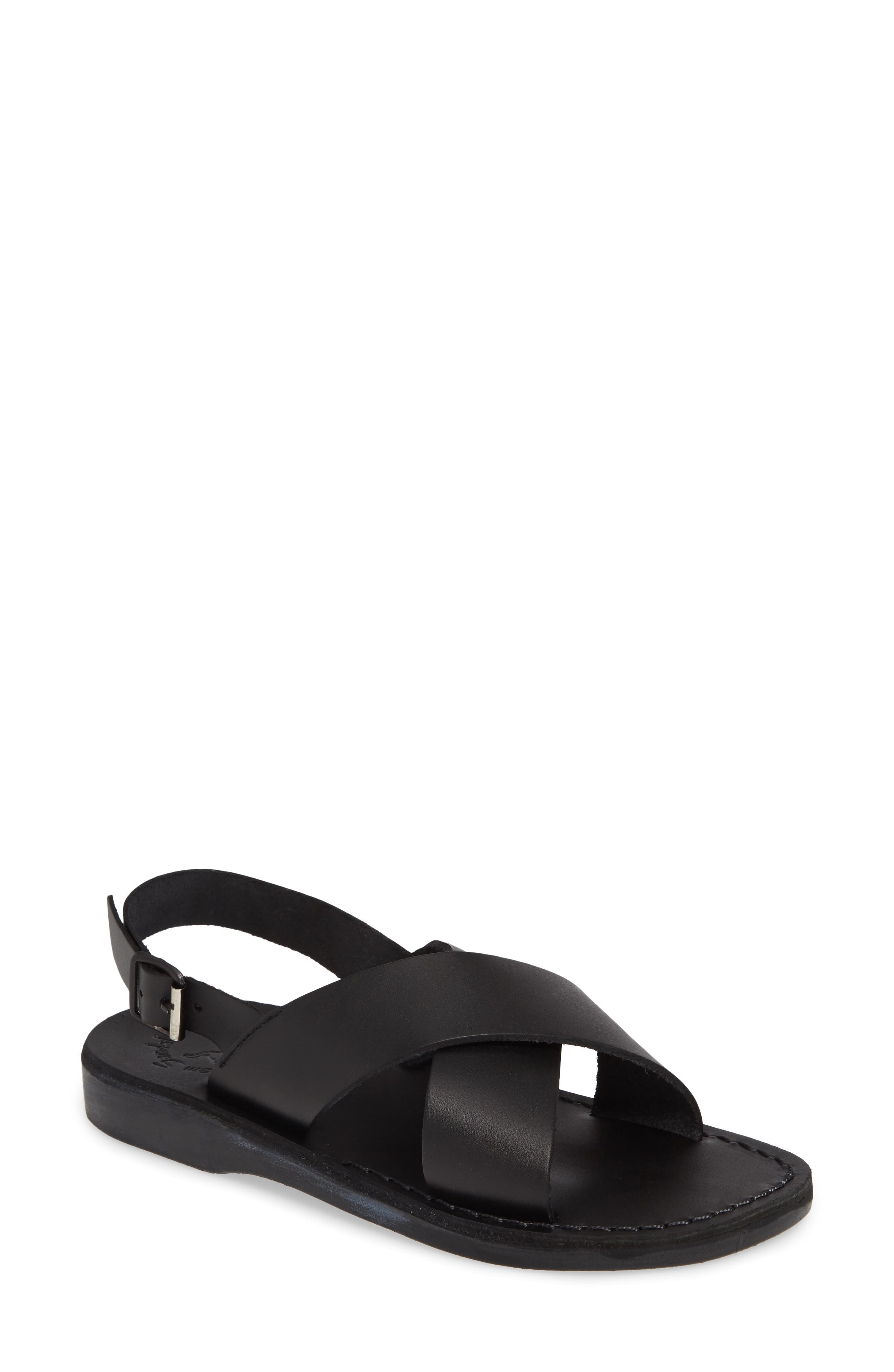 Jerusalem Sandals Jeruselum Sandals Elan Buckle Slingback Sandal, Main, color, 