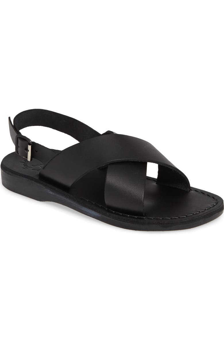 Jerusalem Sandals Jeruselum Sandals Elan Buckle Slingback Sandal, Main, color,