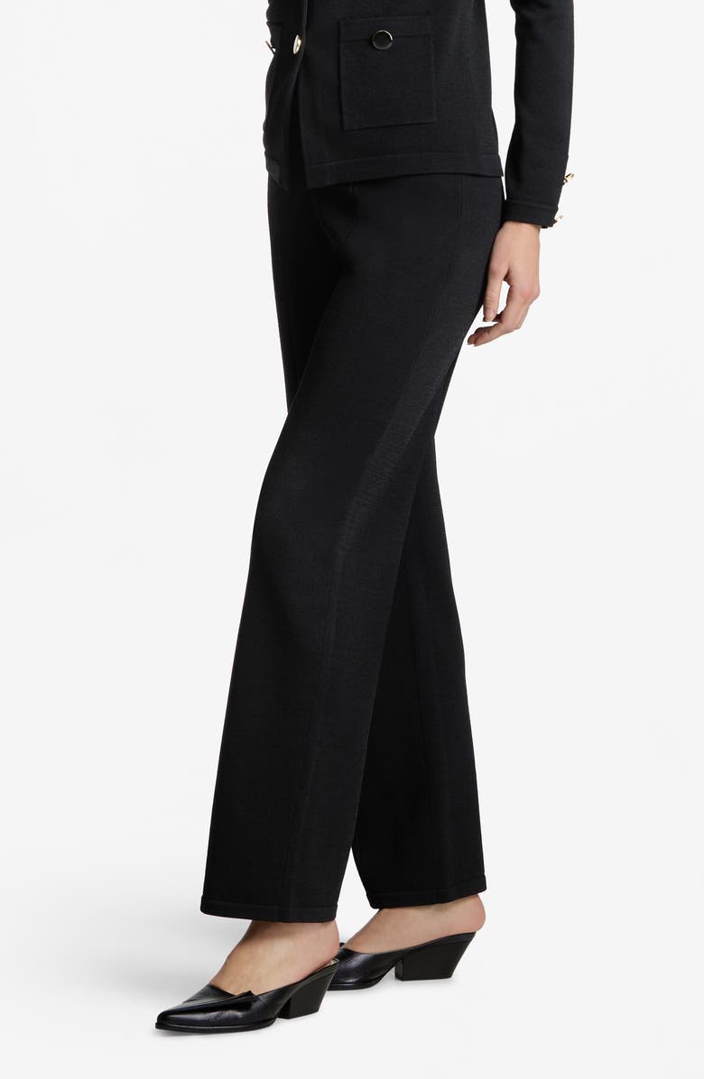 ST. JOHN Santiago Sweater Jacket, Alternate, color, Black