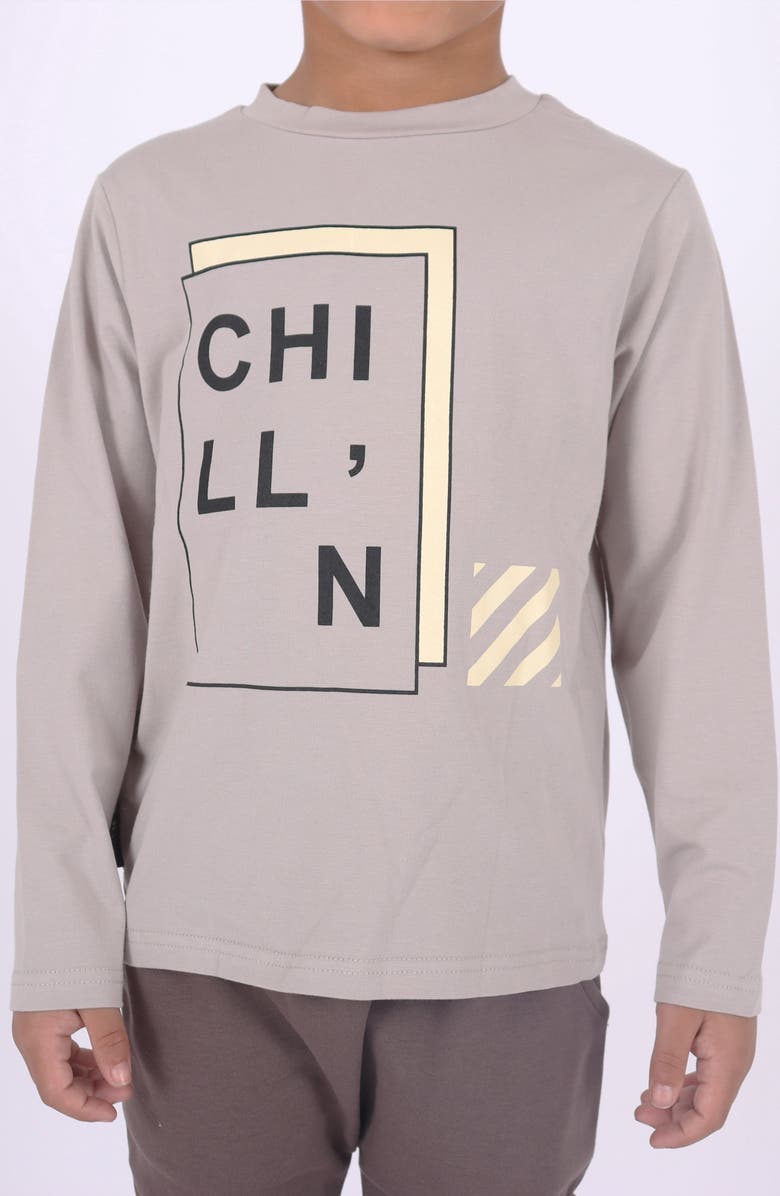 TINY TRIBE Kids' Long Sleeve Graphic T-Shirt, Alternate, color, 