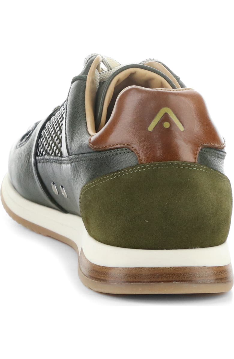 Ambitious 11240 Perforated Sneaker, Alternate, color, Khaki Leather