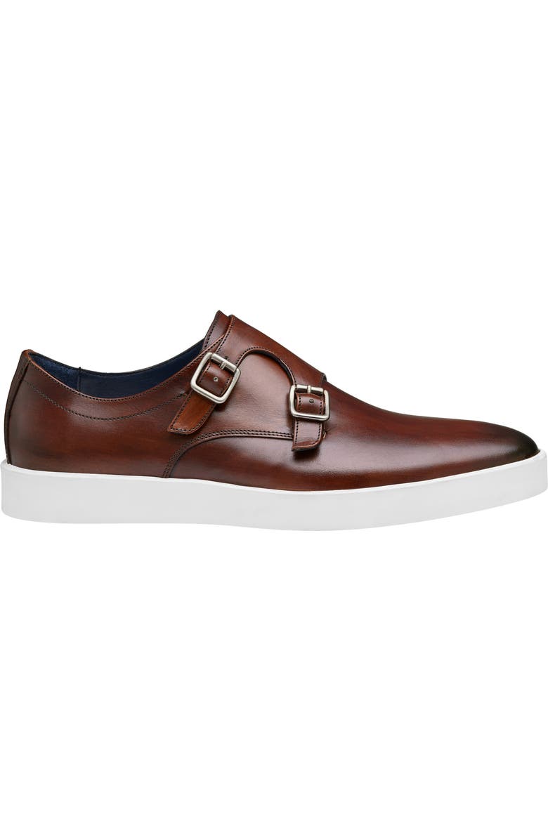 JOHNSTON & MURPHY COLLECTION Bolivar Monk Strap Shoe, Alternate, color,