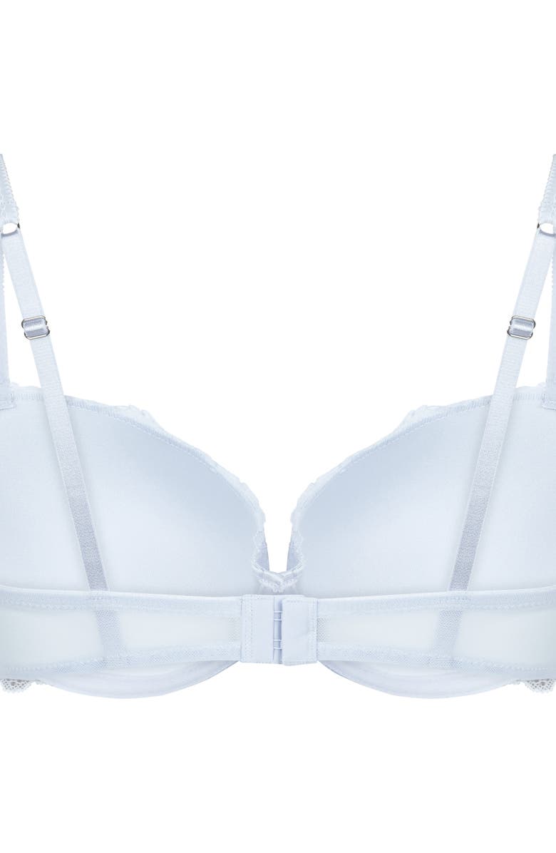Hunkemöller Miri Padded Underwire Bra, Alternate, color, Halogen Blue