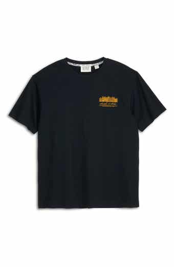 Scotch & Soda Logo Cotton Graphic T-Shirt