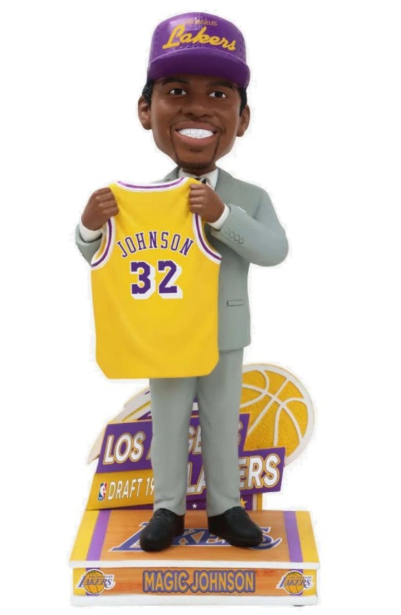 FOCO Magic Johnson (Los Angeles Lakers) 1979 NBA Draft Pick Bobblehead, Main, color, Multi-Color