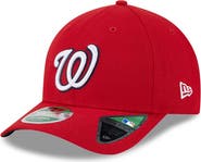 New Era Men's New Era  Red Washington Nationals Player Replica 9FORTY Adjustable Hat