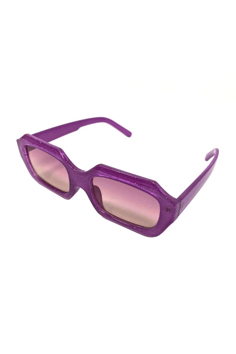 The London Sunglasses, Alternate, color, Purple
