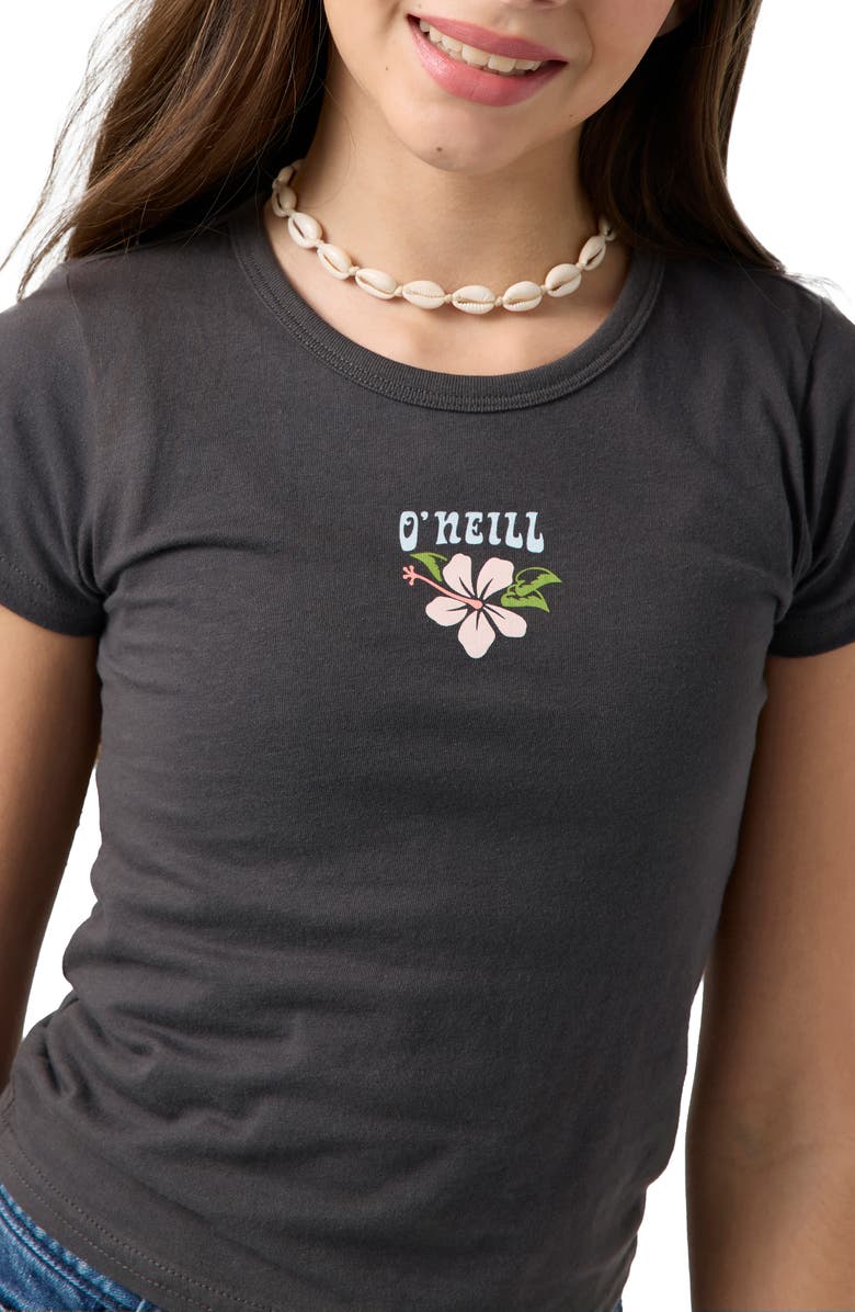 O'Neill Kids' First Bloom Cotton Graphic T-Shirt, Alternate, color, 