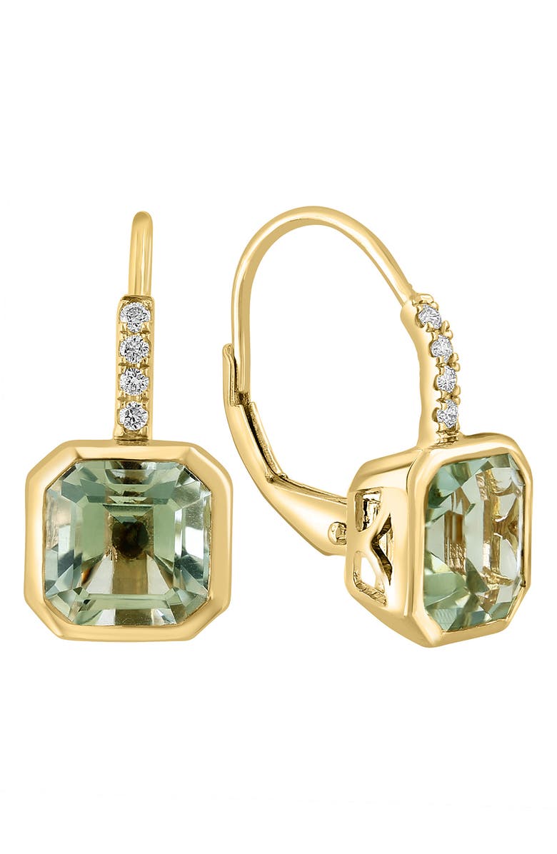 EFFY Diamond & Amethyst Drop Earrings, Main, color,