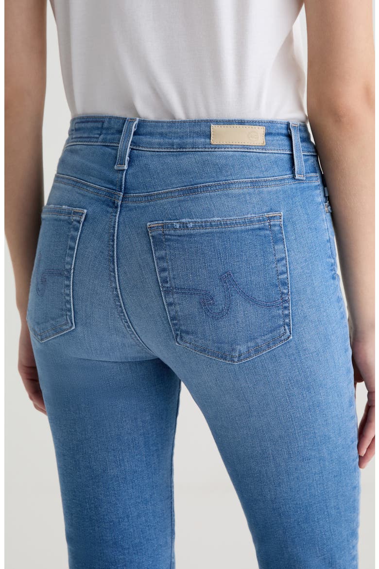 Mari Mid Rise Ankle Slim Straight Leg Jeans, Alternate, color, MINIMALIST