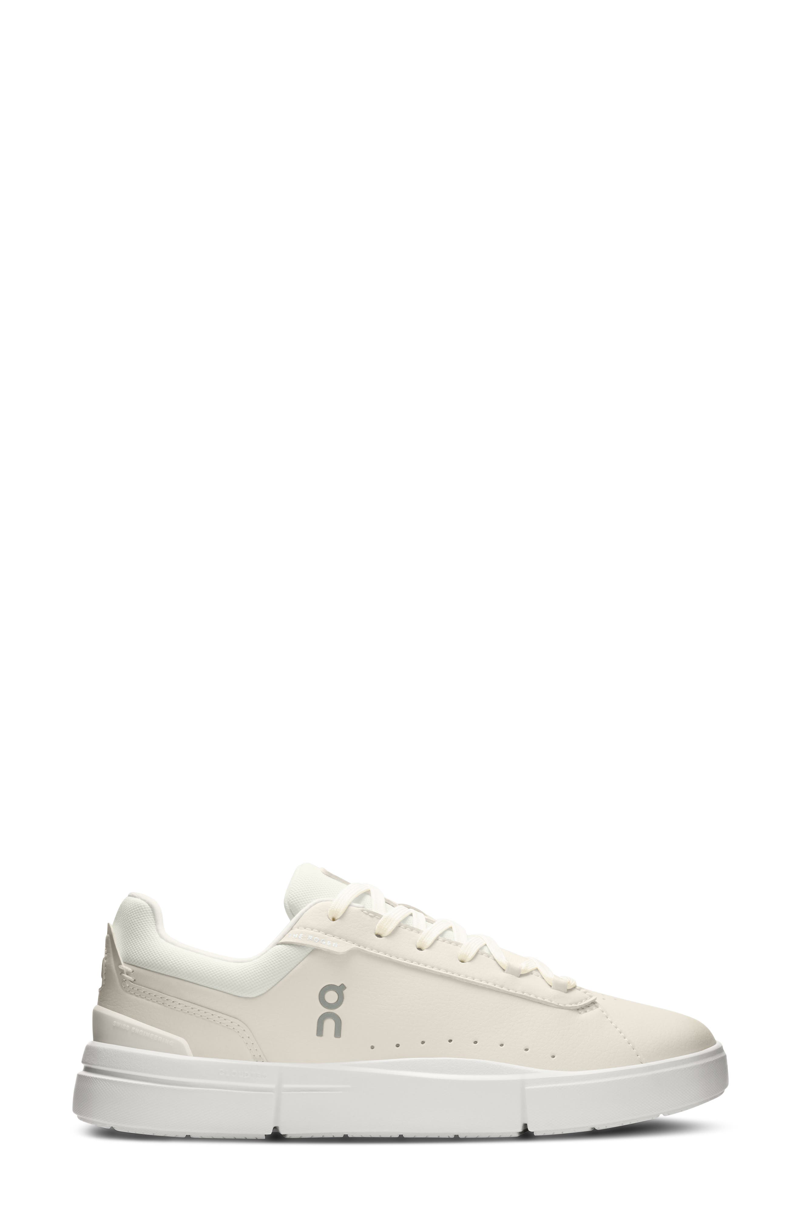On THE ROGER Advantage Tennis Sneaker, Main, color, Ivory/ Ivory