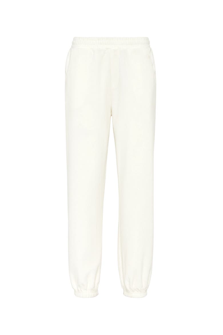 Jogging Trousers Women, Main, color, OffWhite