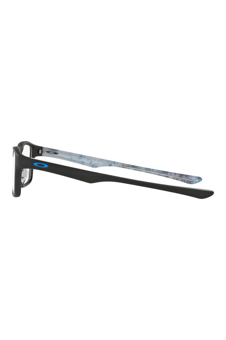 Plank 2.0 53mm Rectangular Optical Glasses, Alternate, color, BLACK