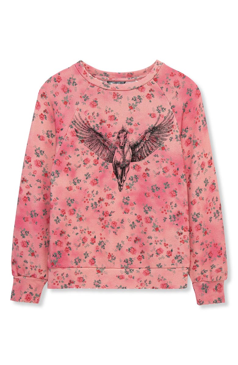 Truce Kids' Print Crewneck Sweatshirt, Main, color, Print