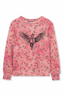 Truce Kids' Print Crewneck Sweatshirt