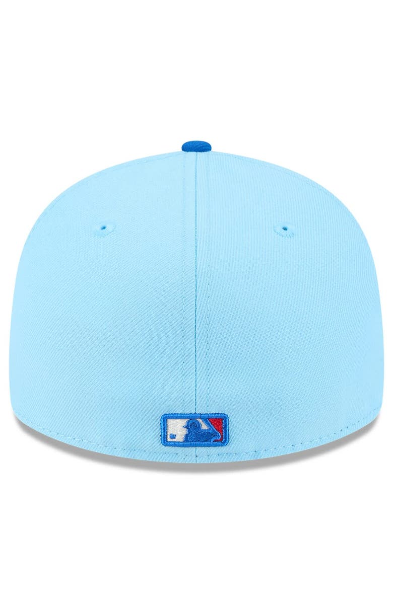 New Era Men's New Era Light Blue/Blue Colorado Rockies 2025 Fourth of July Low Profile 59FIFTY Fitted Hat, Alternate, color, Light Blue
