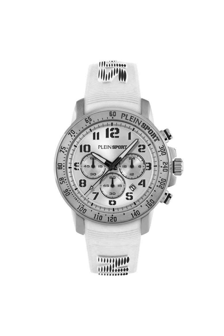 Watches Chronorace Men, Main, color, white/black