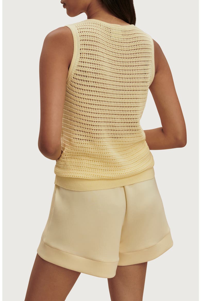 Ramon Cotton Knit Tank, Alternate, color, ANISE FLOWER