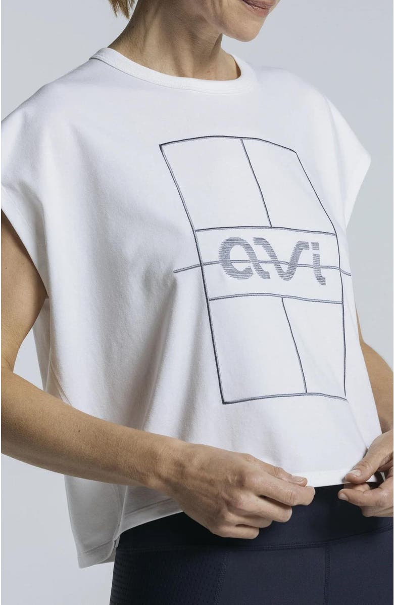 AVI Pickleball Top, Alternate, color, White Lotus