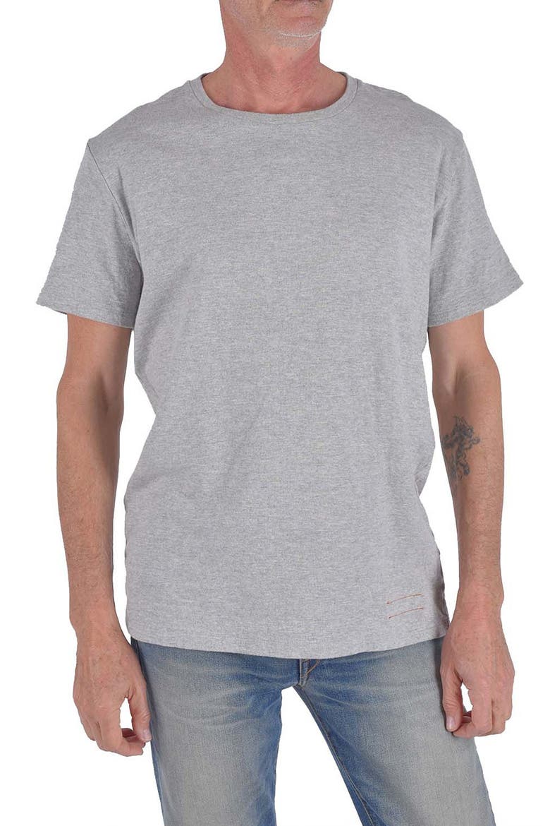 The Stamp T-Shirt, Main, color, HEATHER GRAY