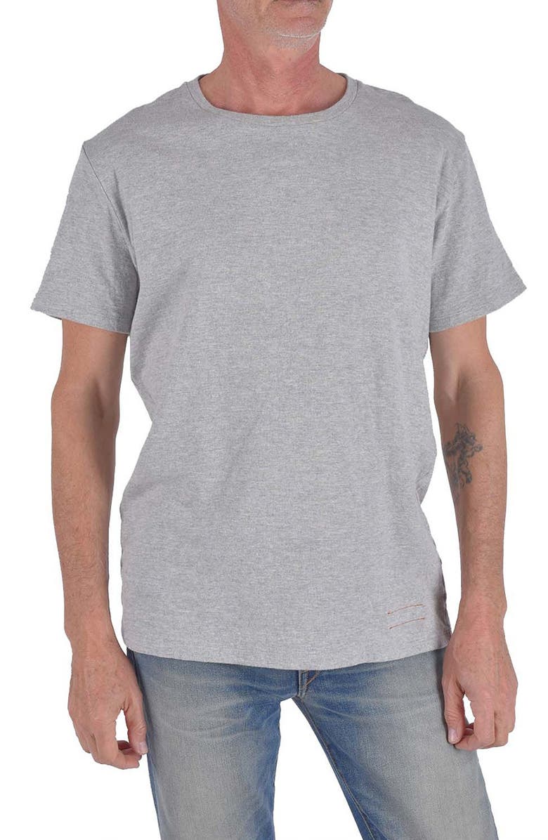 HIROSHI KATO The Stamp T-Shirt, Main, color, Heather Gray
