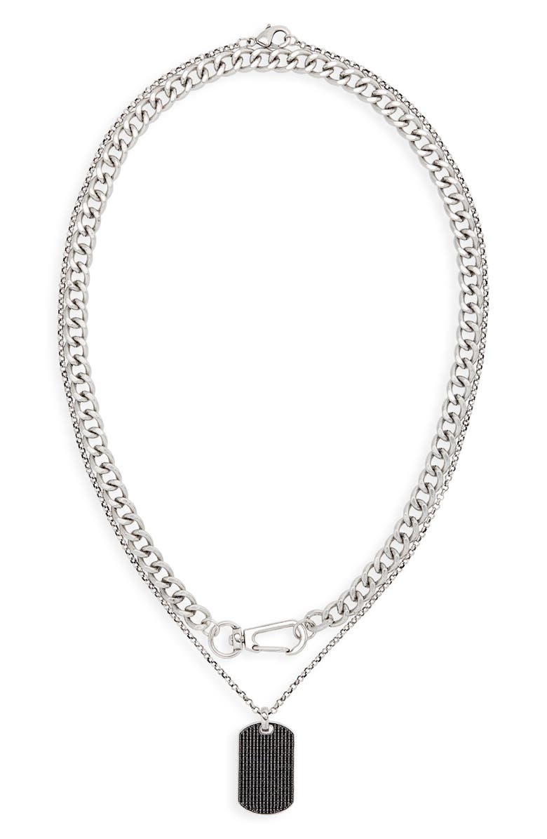 Nordstrom Men's Set of 2 Chain Necklaces, Main, color,