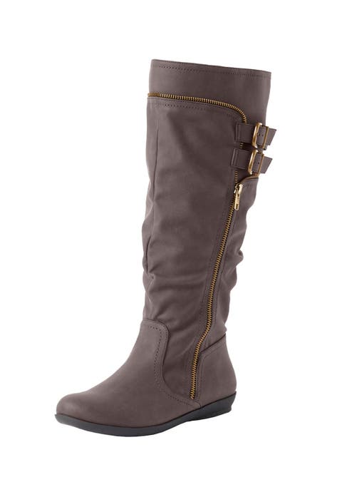 The Pasha Wide Calf Boot