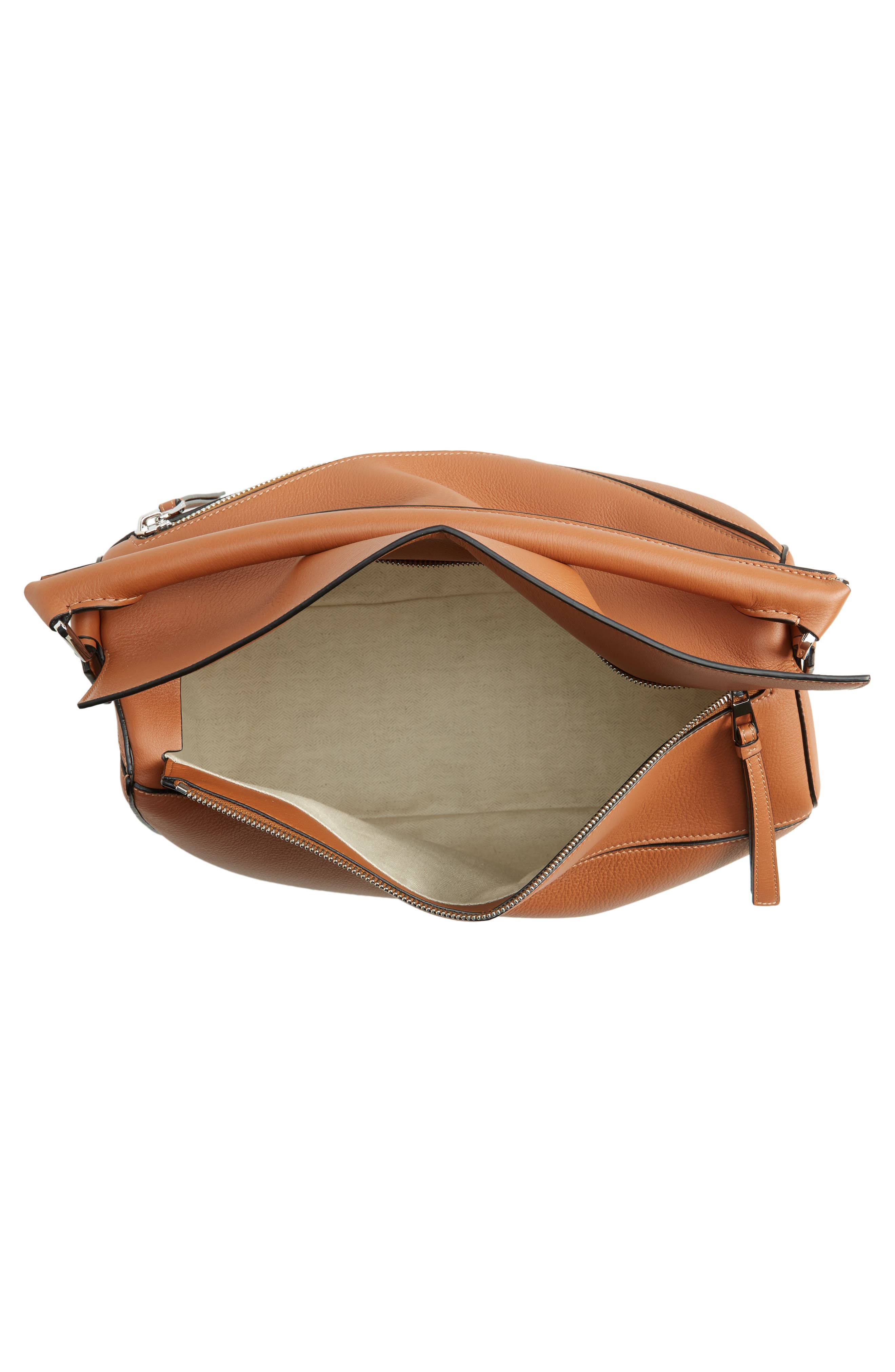 Loewe Large Puzzle Leather Shoulder Bag, Alternate, color, 