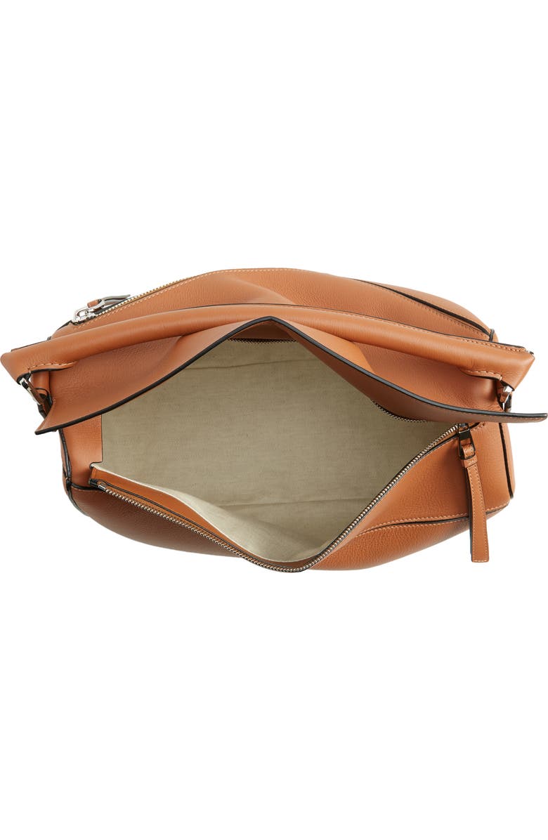 Loewe Large Puzzle Leather Shoulder Bag, Alternate, color,