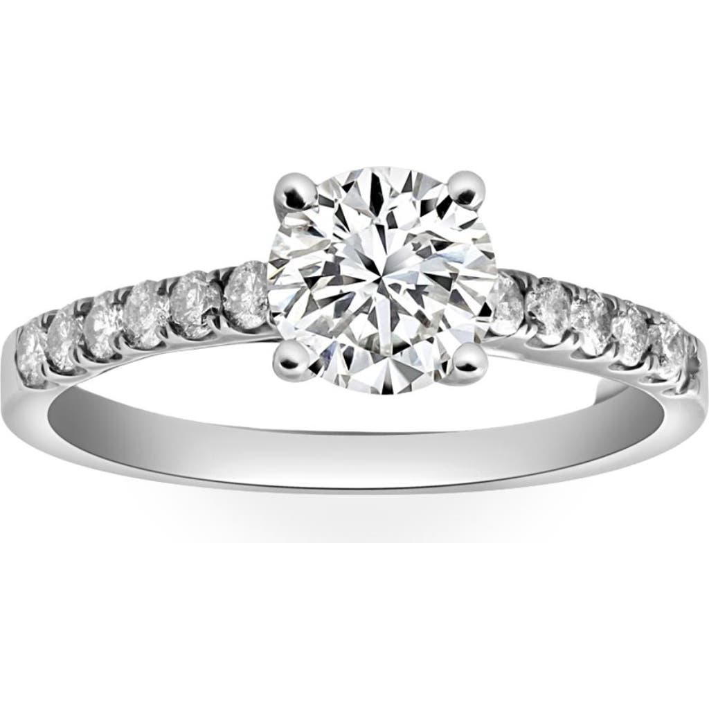 Bliss Diamond 1 3/4ct Round Cut Lab Grown Diamond Engagement Ring