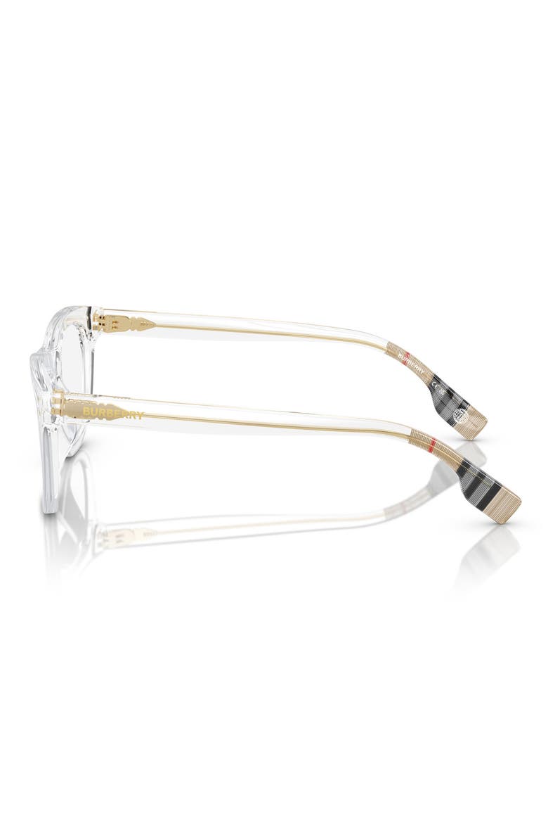 47mm Square Optical Glasses, Alternate, color, TRANSPARENT / DEMO LENS