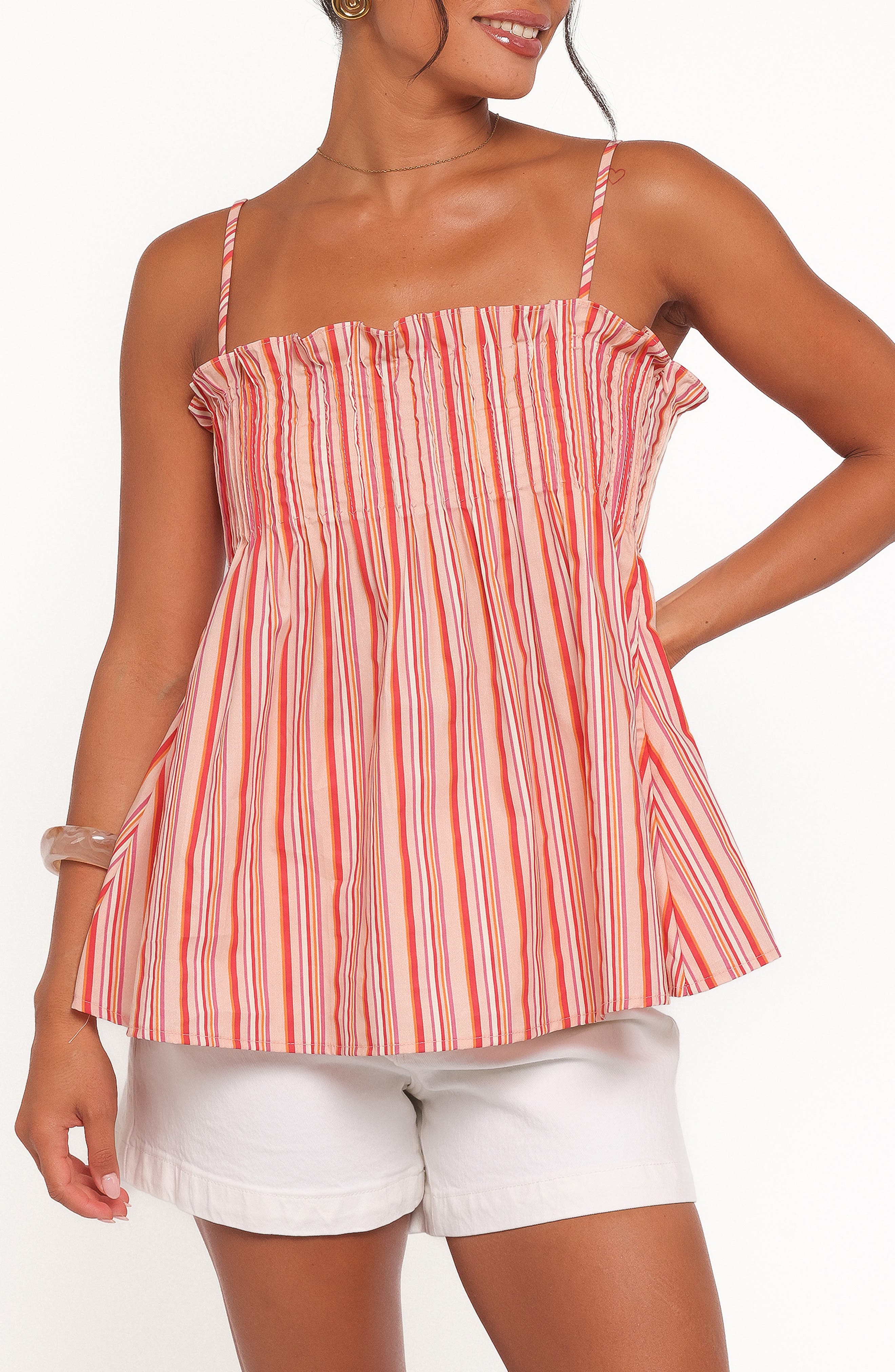 selected PEACH STRIPE