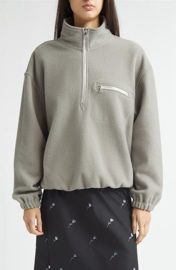 RIER Wool Fleece Half Zip Sweatshirt | Nordstrom