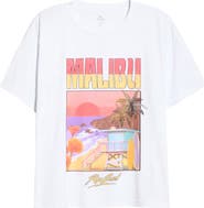 Rip Curl Hotel Malibu Graphic Rash Guard T-Shirt