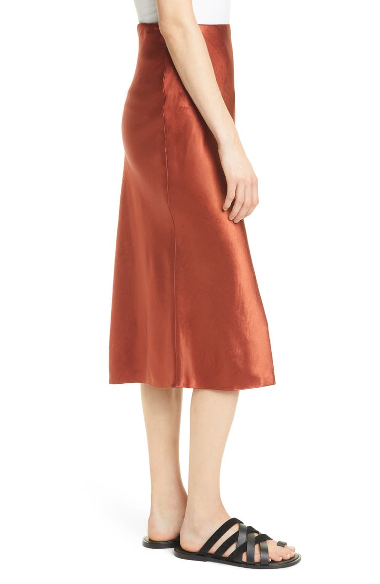 Vince Satin Slip Skirt, Alternate, color, 
