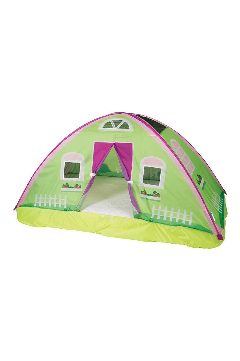 Full-Size Cottage Bed Tent, Alternate, color, GREEN