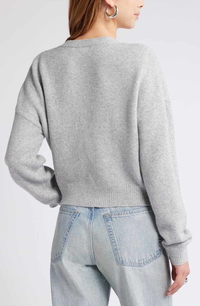 Open Edit Crop Cardigan, Alternate, color,