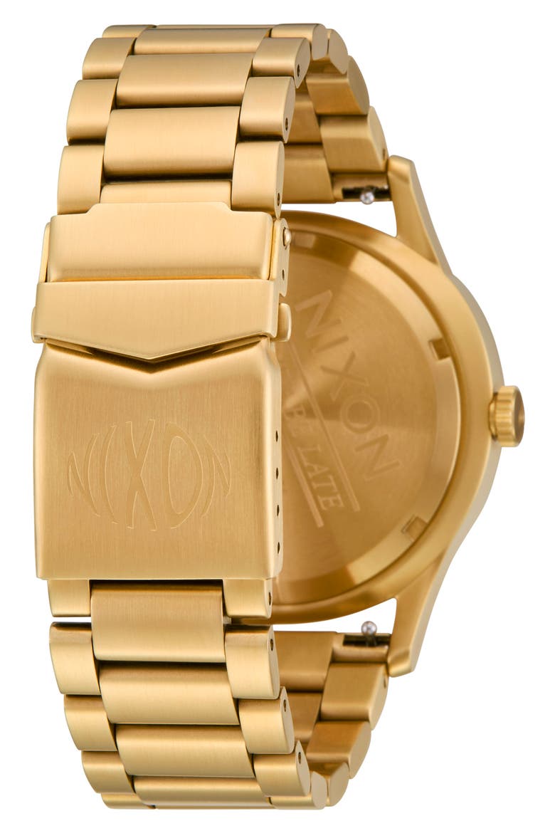 Sentry 4th Dimension Wobble Bracelet Watch, 42mm, Alternate, color, 4TH DIM GOLD/ BLACK