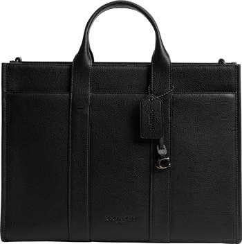 Wesley Polished Pebble Leather Tote