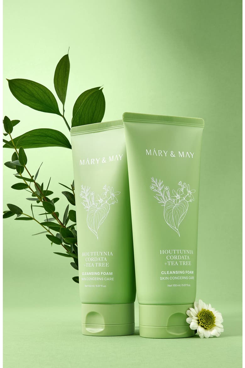 Houttuynia Cordata + Tea Tree Cleansing Foam, Alternate, color, NO COLOR