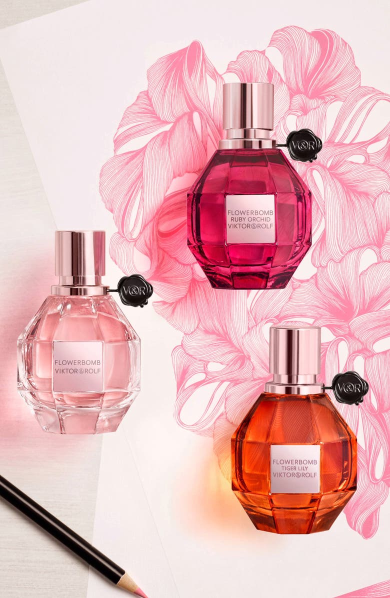 Viktor&Rolf Flowerbomb Ruby Orchid 2-Piece Eau de Parfum Gift Set $218 Value, Alternate, color,