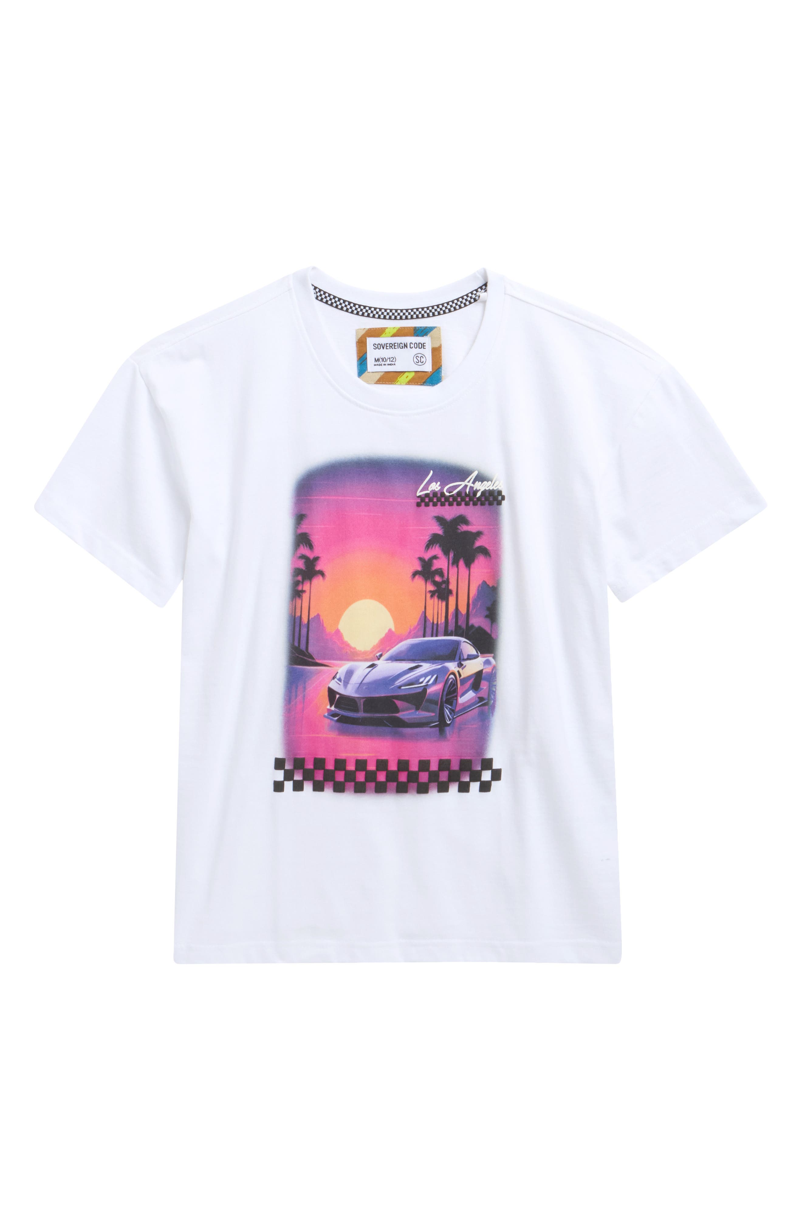 Sovereign Code Kids' Alert Cotton Graphic T-Shirt