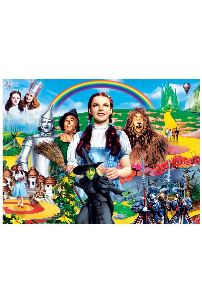 Wizard of Oz 100 Piece Jigsaw Puzzle, Alternate, color, Multicolor