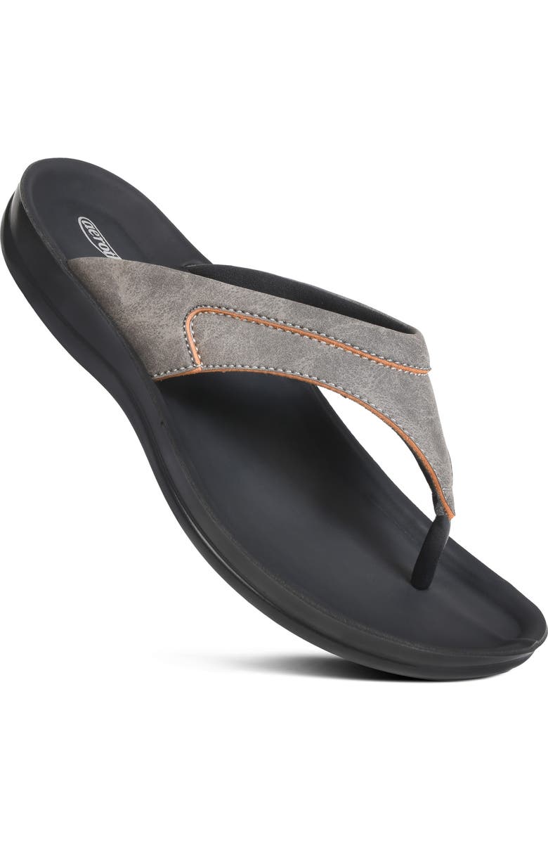 AEROTHOTIC Terrene Waterproof Flip Flop, Main, color,