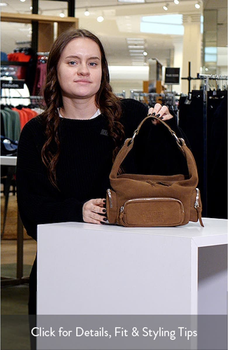 City Mini Suede Hobo Bag, sales video thumbnail